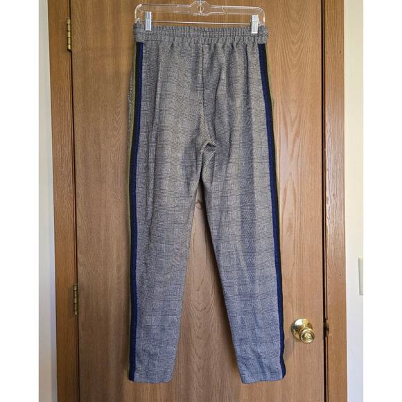 Maeve By Anthropologie Bettie Tapered High Rise Plaid Jogger Pant - Picture 3 of 9